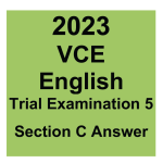 2023 VCE English Trial Examination 5